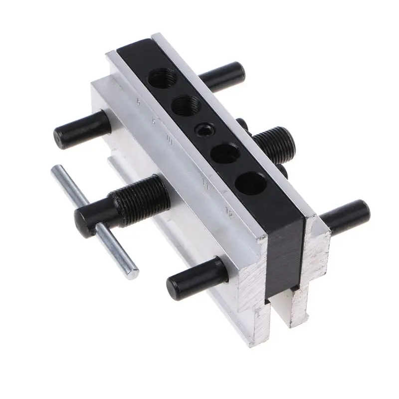 

L9BE Self Centering Doweling Jig Kit With 1/4'' 3/8'' 5/16'' Drive Adapter Drill Guide Wood Jointing Drilling Hole Woodworking