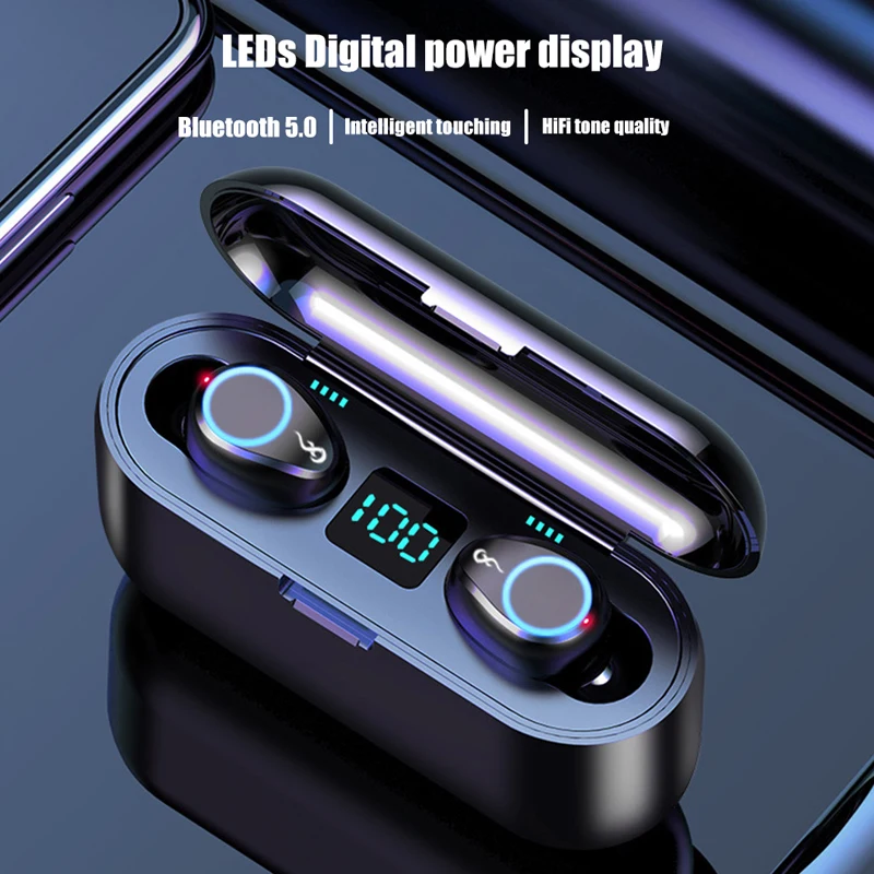 Беспроводные наушники Bluetooth 5 0 стерео настоящие шумоподавляющая гарнитура mi для