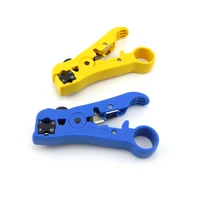 fttf tools utp stp round and flat network cable rg59 rg6 rg11 coaxial cable stripping rotary wire stripperwire stripper cutter