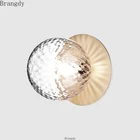 Nordic круглый шар Стекло абажур Ledwall лампа для Спальня прикроватный Лестницы светильник ing светильники вход светильник Ванная комната деко