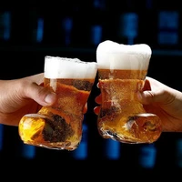 creative boots shape glass cup whiskey beer glasses wine shot glass cup beer cup