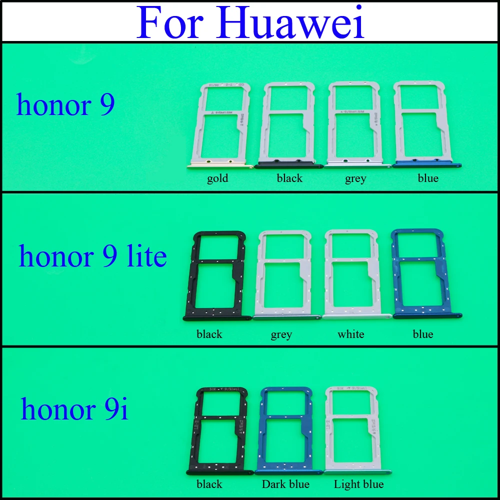 Подставка для SIM карты YuXi держатель с двумя слотами запасная часть Huawei Honor 9/Honor 9