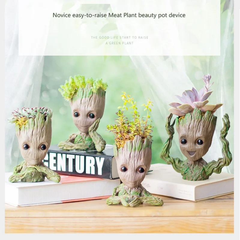 Цветочный горшок домашний сад плантатор украшение цветочный