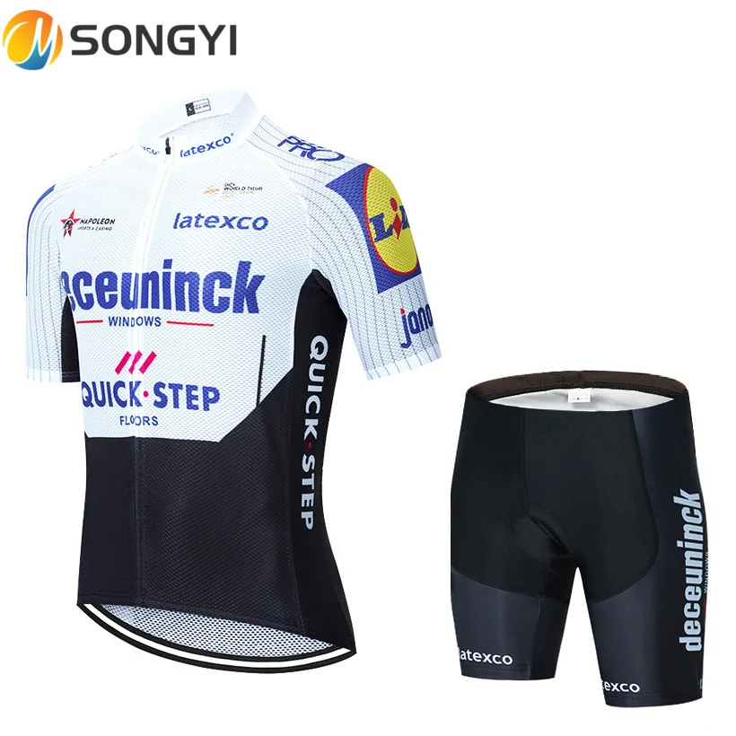 

SONGYI New Team Cycling Jerseys Bike Wear Clothes Quick-Dry Bib Gel Sets Clothing Uniformes Sport Wear Cycling Jersey Y173