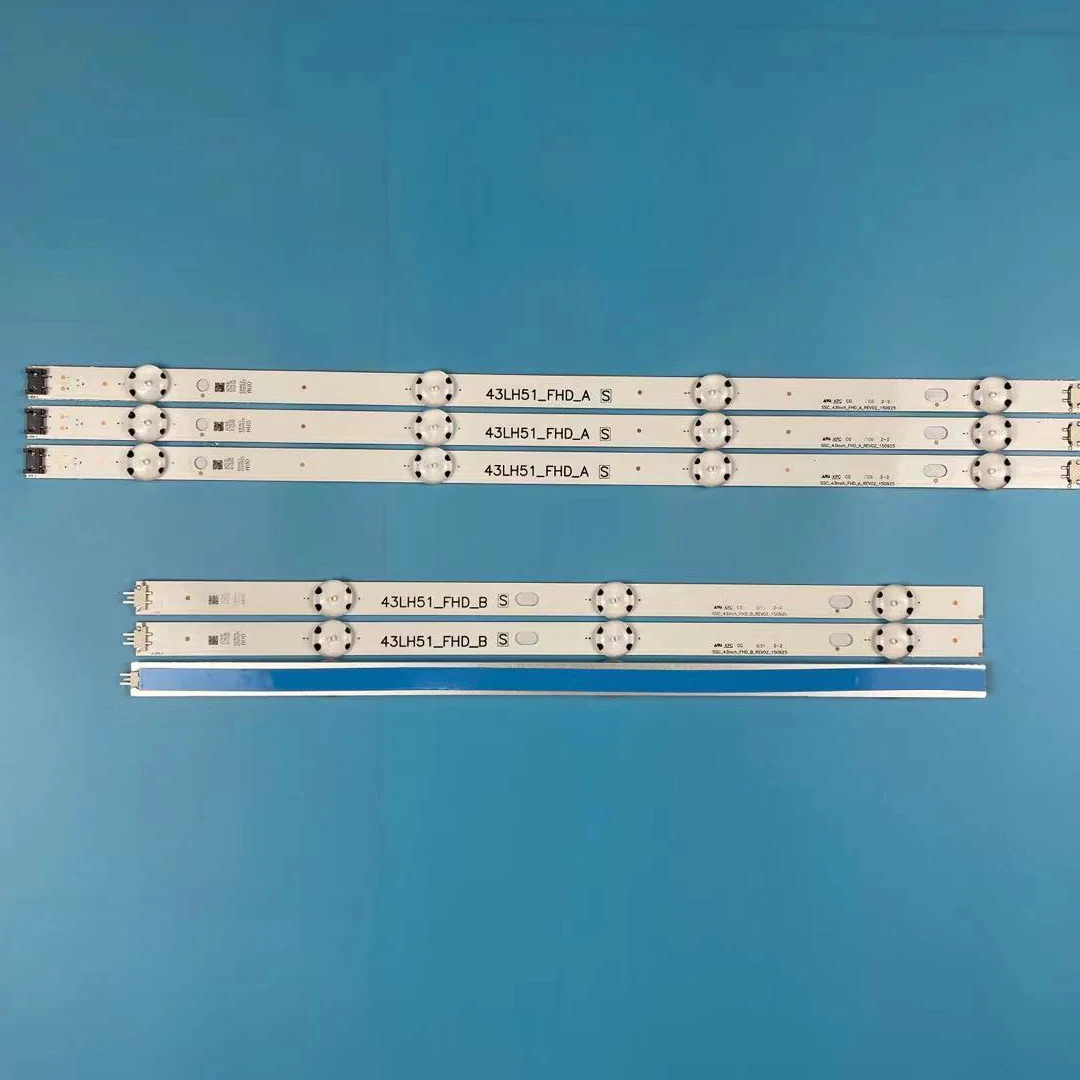 6 шт. светодиодный фонарь для LG 43LX300C-CA 43LH5700 SSC-43inch-FHD-A(B)_ REV02_150925 43LH51-FHD-A 43LH51-FHD-B |