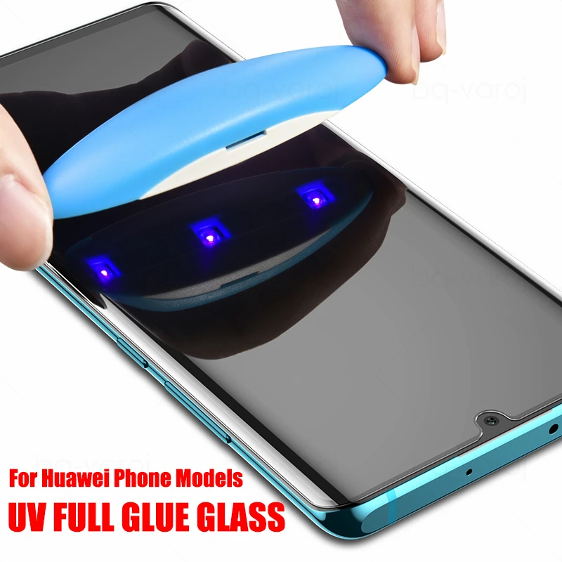 BQ-Varoj P30 Pro Защитная пленка для экрана с УФ-защитой для huawei mate 30 Pro Пленка чехол для huawei P20 lite P30 стекло