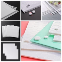 2mm thick 6 4mm 10mm width hexagon 3d double sided adhesive foam dots strips for diy shaker card making scrapbooking craft