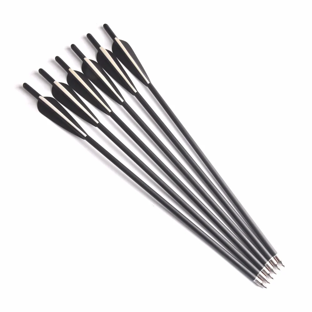 17/20 дюйма Охотный арбалет с употреблением желтого зубчика-углеродную стрелу OD 8