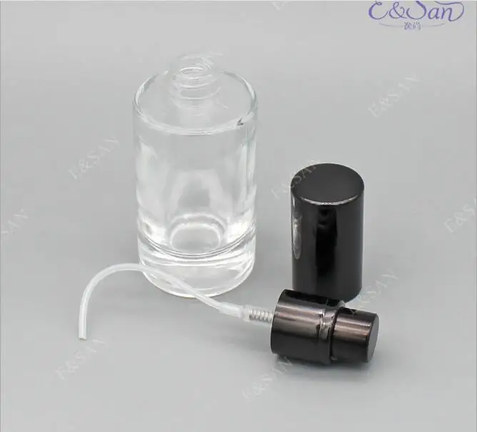 

FT022-20ML Transparent Round Perfume Glass Cosmetic Spray Bottle 100pcs/lot