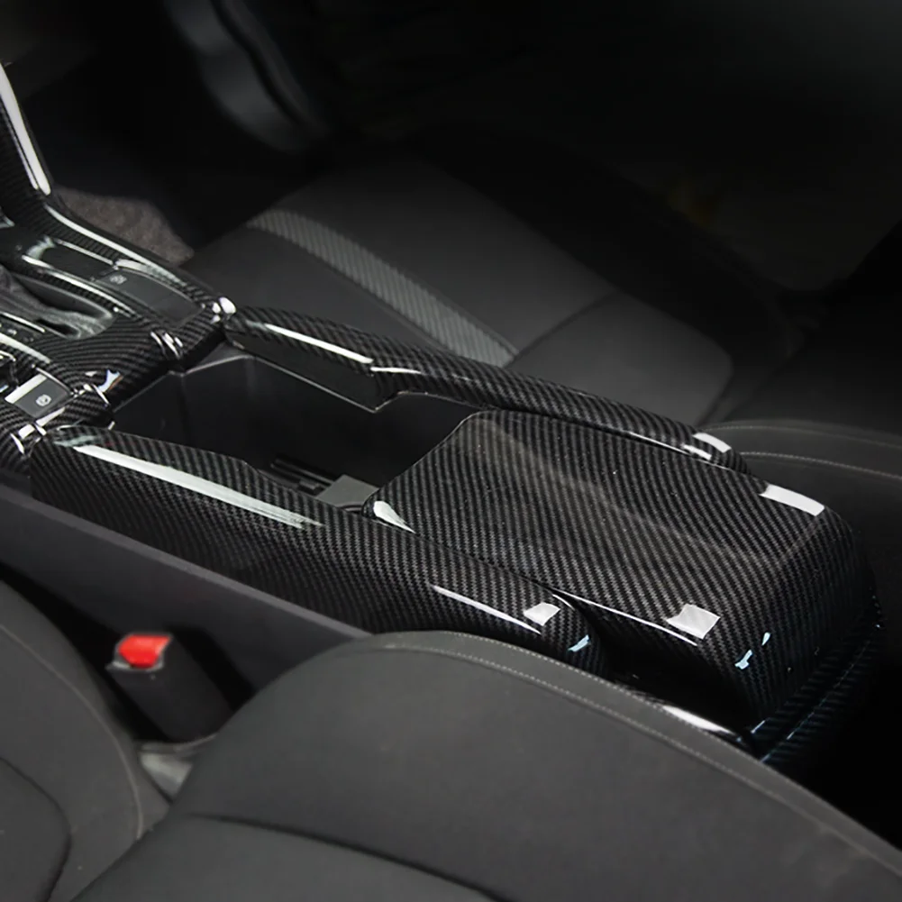 Автомобильные детали для Honda Civic 10 2016 2020 из углеродного волокна Внутренний декор