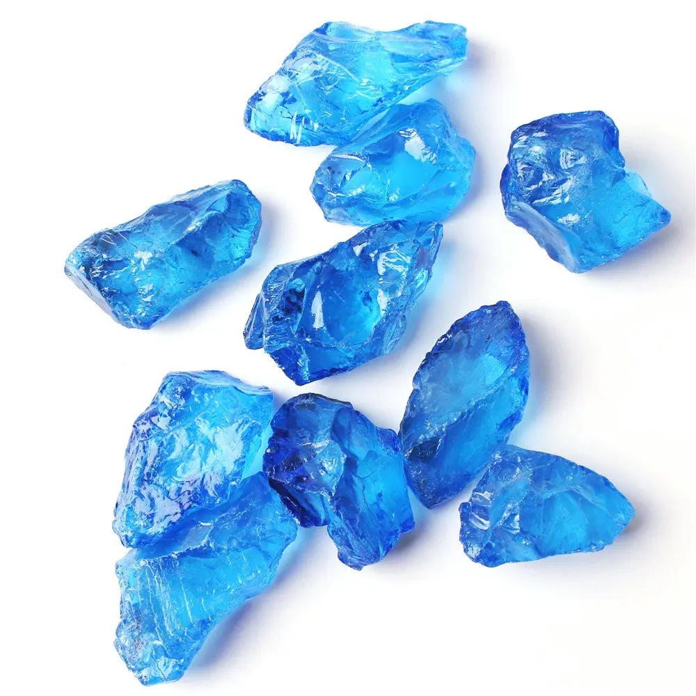 1 шт. Чакра кварцевый Гальванизированный Цвет Кристалл синий камень минеральный