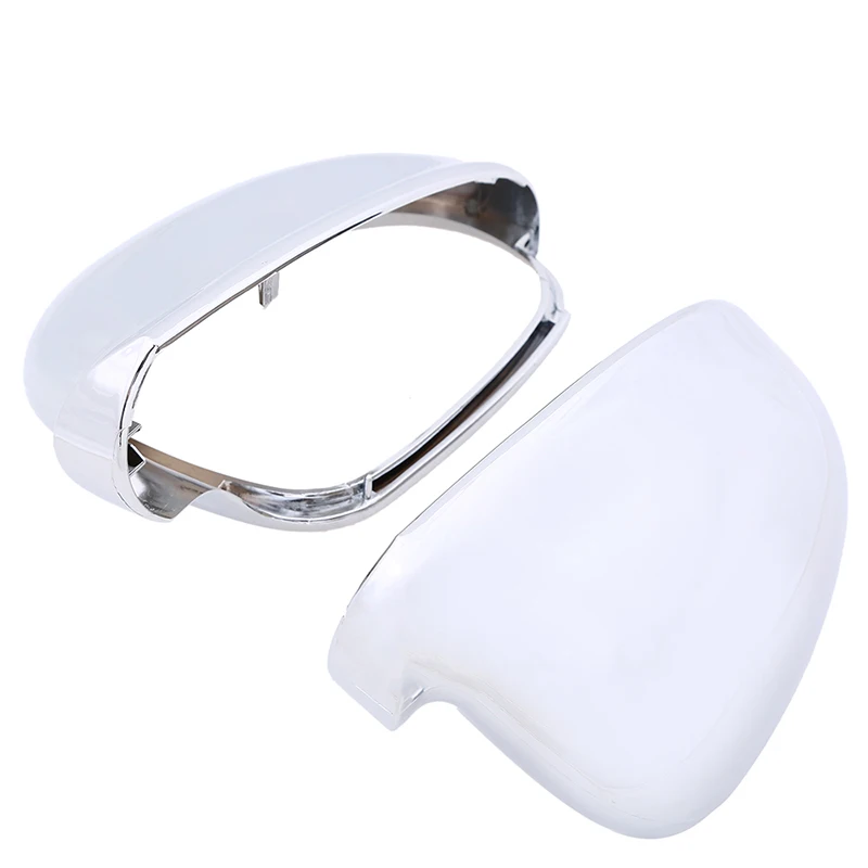 Хромированная Автомобильная внешняя боковая зеркальная оболочка рамка