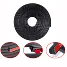 Резиновая уплотнительная лента для дверей автомобиля сделай сам, 1 метр, наклейки против пыли, звуконепроницаемое уплотнение, шумоизоляция, аксессуары для интерьера автомобиля