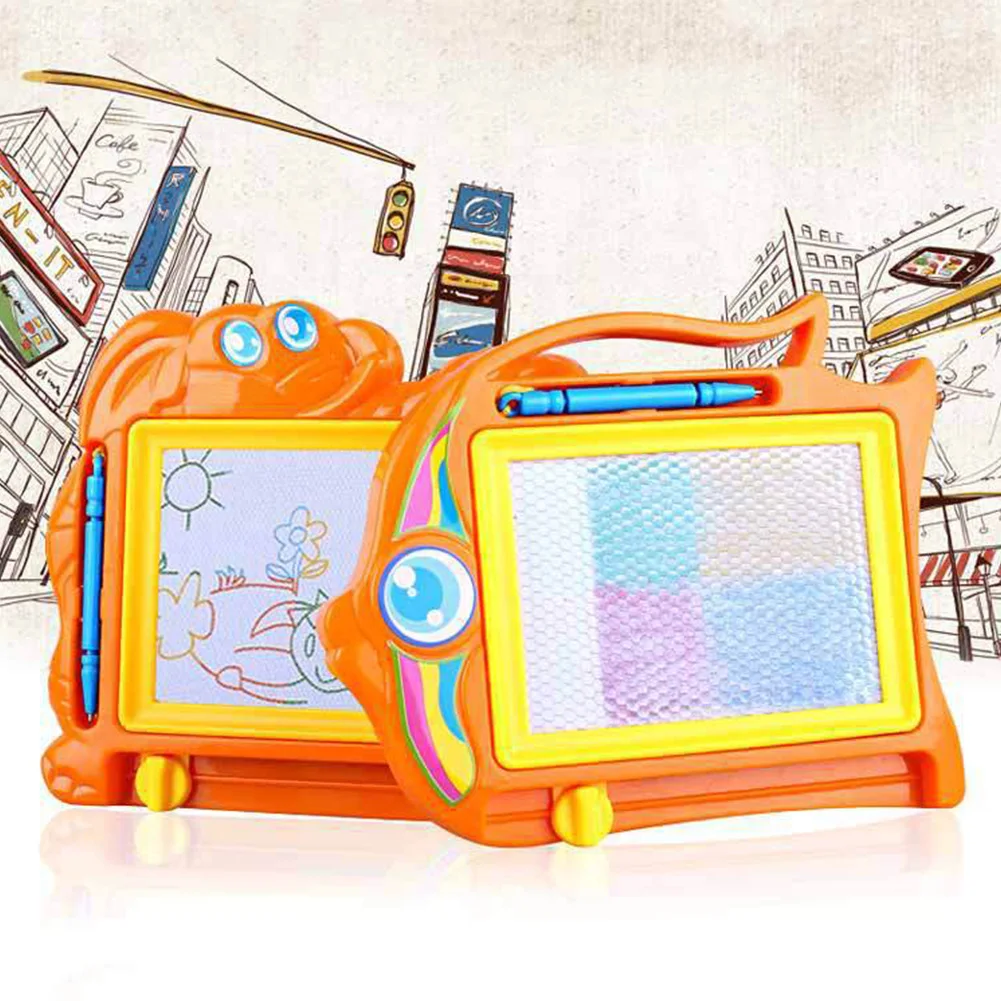 

Children Cartoon Magic Writer Magnetic Drawing Scribbling Board Childrens Toy Erasable Drawing Graffiti Board Toy