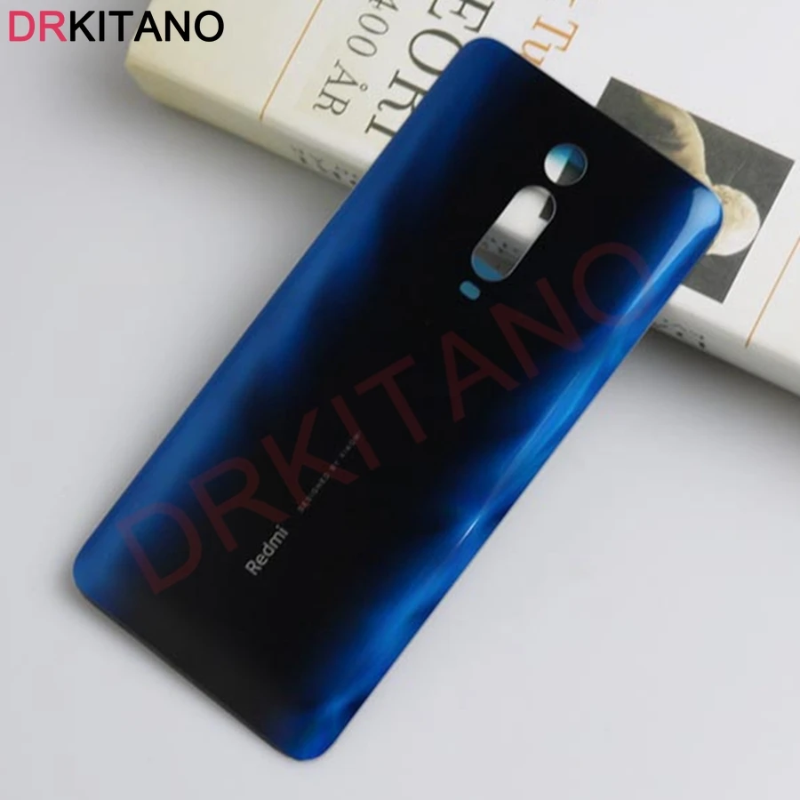 Для Xiaomi mi 9T Pro Red mi K20 Pro Задняя стеклянная крышка для Батареи Панель задняя дверь корпус чехол для Red mi K20 Задняя стеклянная крышка Замена
