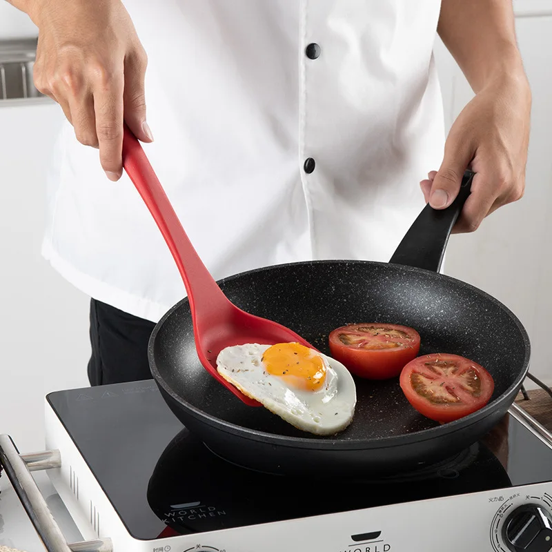 Антипригарный горшок один силиконовый кухонная лопатка антипригарный