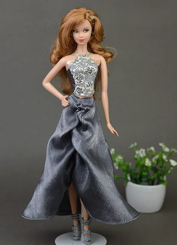 Кукла Барби модный наряд платье вечерняя юбка для Вечерние Повседневная Одежда