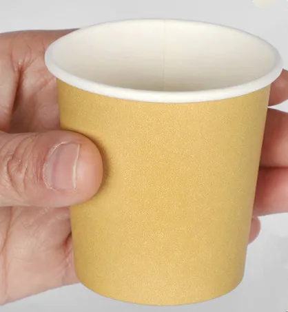 cup 100 шт 100 мл маленькая одноразовая кофейная чашка 4 унции вино молоко чай йогурт фруктовый сок мини вкус Чашки Десерт бумажные кружки с крышками - Цвет: cup