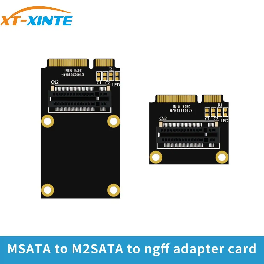 xt xinte msata к m2sata плата адаптера для m 2 ngff sata ssd