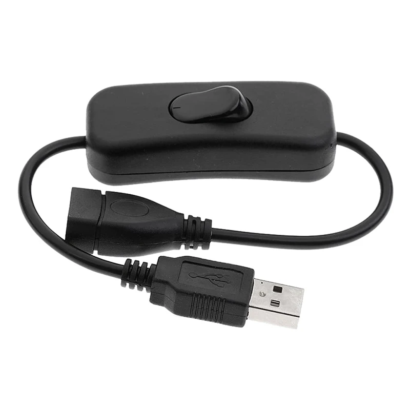 2 шт. кабель USB a Папа-мама с переключателем ВКЛ./ВЫКЛ. переключатель питания для