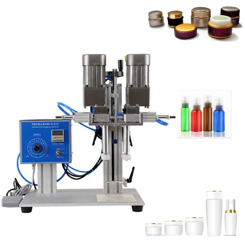 Настольная автоматическая машина для прокручивания крышек специальная крышка