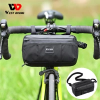 west biking multifunction bicycle handlebar bag shoulder waist cycling frame bag large capacity mtb road bike accessories