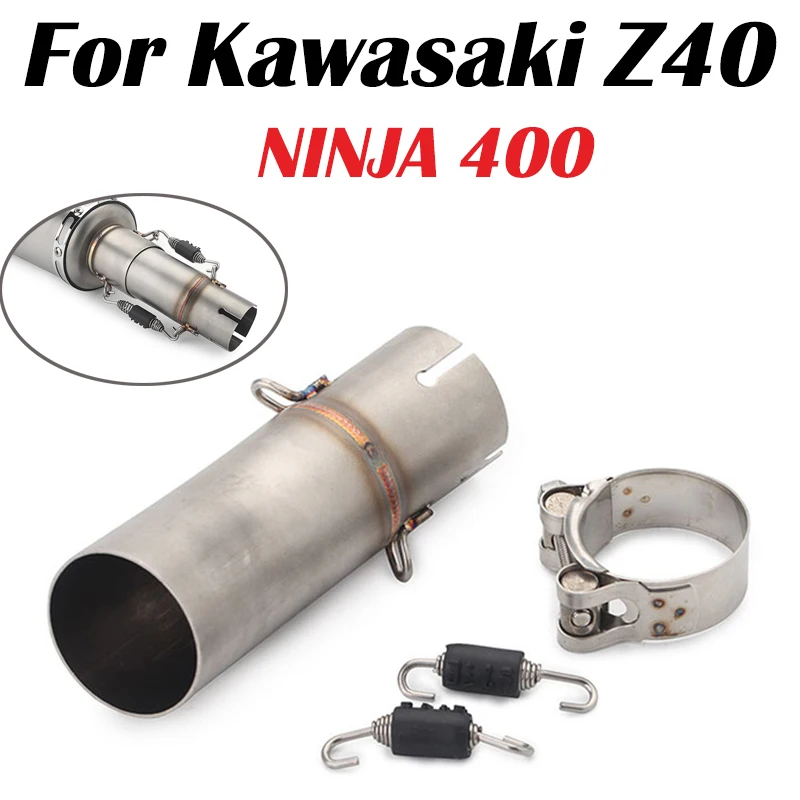Слипоны для ниндзя 400 250 EX400 Z400 2017 2018 2019 глушитель выхлопной трубы мотоцикла 48/51 мм