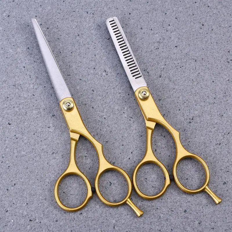 Режущий инструмент для укладки волос прямые и зубные ножницы костюм из