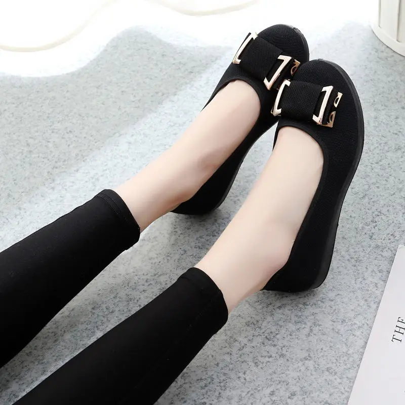 

Marlisasa/женский модный светильник; Легкие Черные слипоны на плоской подошве; Женские Повседневные Удобные весенние Нескользящие лоферы; Крут...