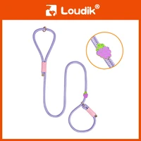 nylon dog leash traction rope middle large integrated dog harness fashion explosion proof training dog collar designer p chain