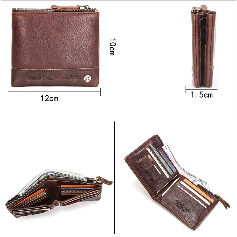 

Fashion 2019 Men Wallets Mens Wallet with Coin Small Money Purses New Design Dollar Slim Purse Money Clip Wallet