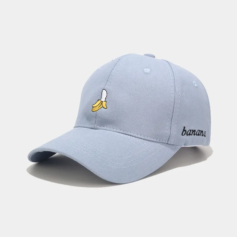 2020 новый стиль хлопок банан вышивка бейсболка Регулируемая Snapback шляпы для мужчин