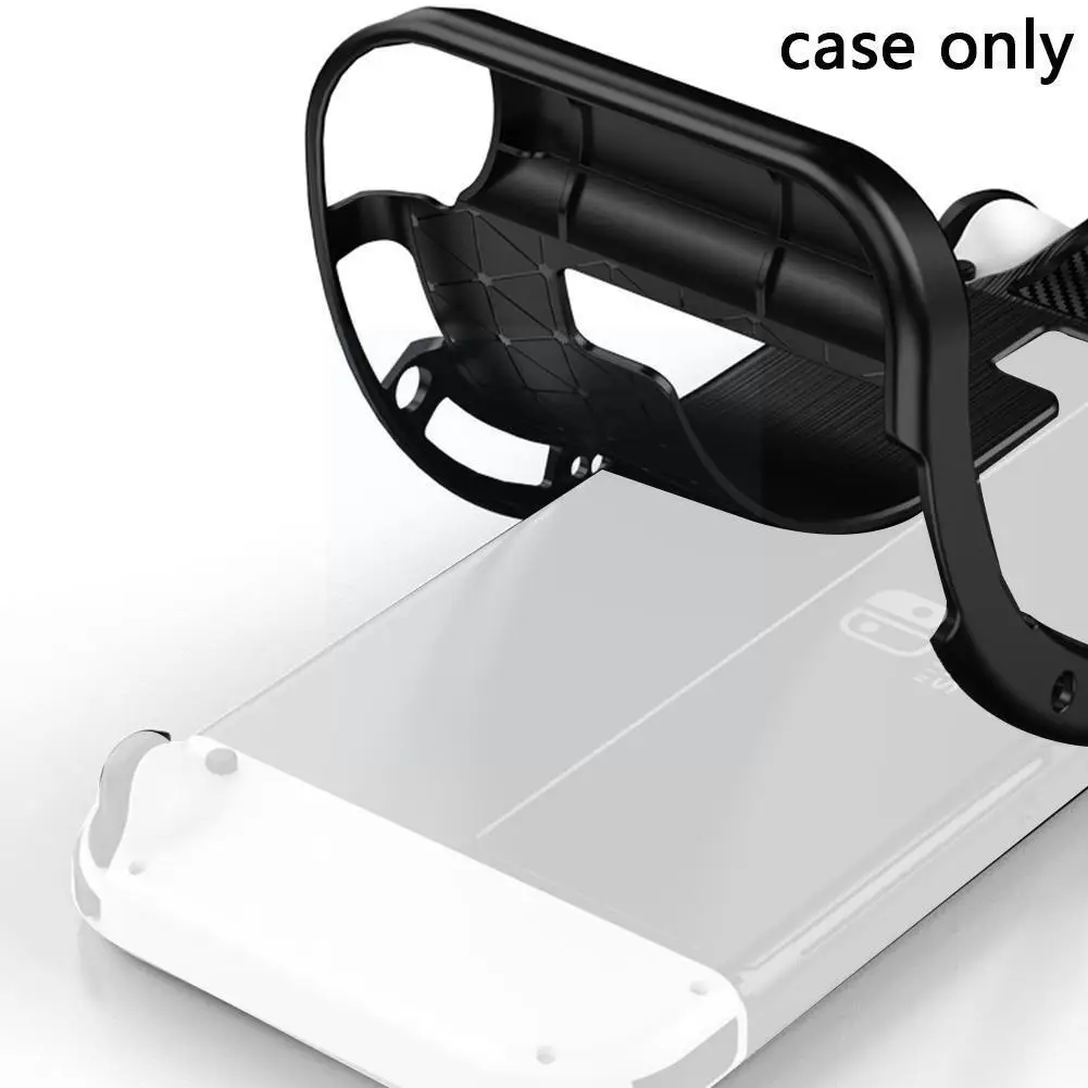 

For Switch Lite Oled Carbon Fiber Silicone Tpu Accessories Cover S2g9 H2z2