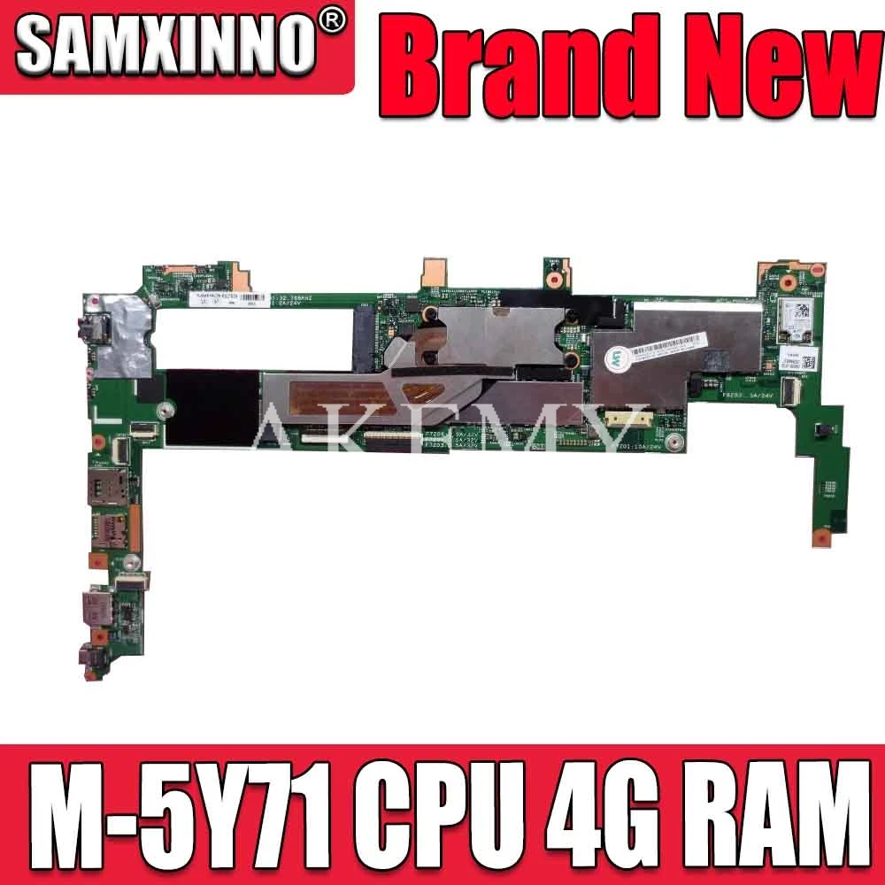 

FRU:00JT693 LDK-1 14272-1 48.4EO31.011 w M-5Y71 CPU 4G RAM For Lenovo Helix Type 20CG 20CH NoteBook Laptop PC Motherboard