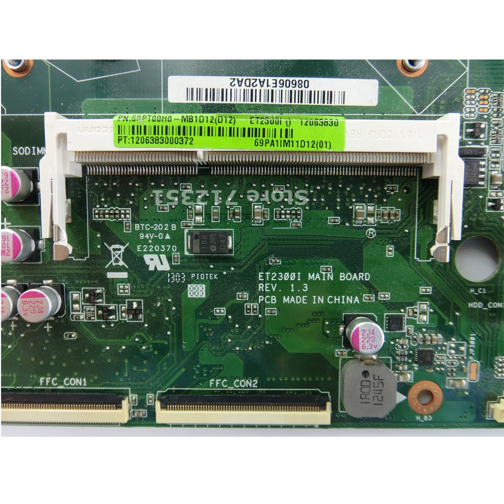 ET2300I GT630M 1GB графическая карта материнская плата REV 1 3 для Asus все-в-одном P/N