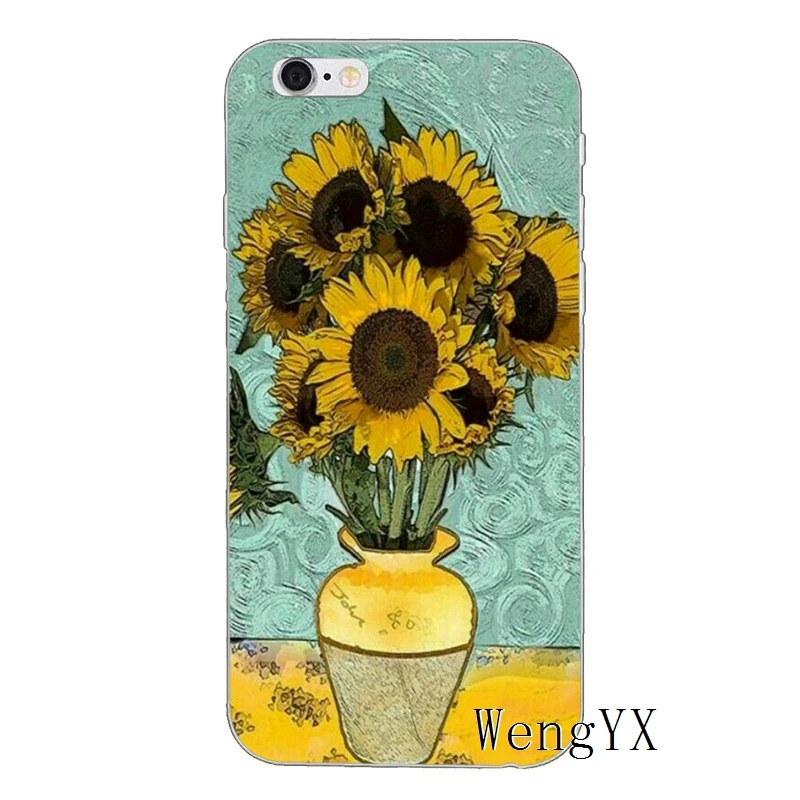 Van gogh sunflowers Daisy Flower cover case For Huawei Honor 20 10i 9x Lite 8s 8C 8X 7C 7X 7A 6C pro 6X 6A 5A 5C 5X 4c V10 | Мобильные