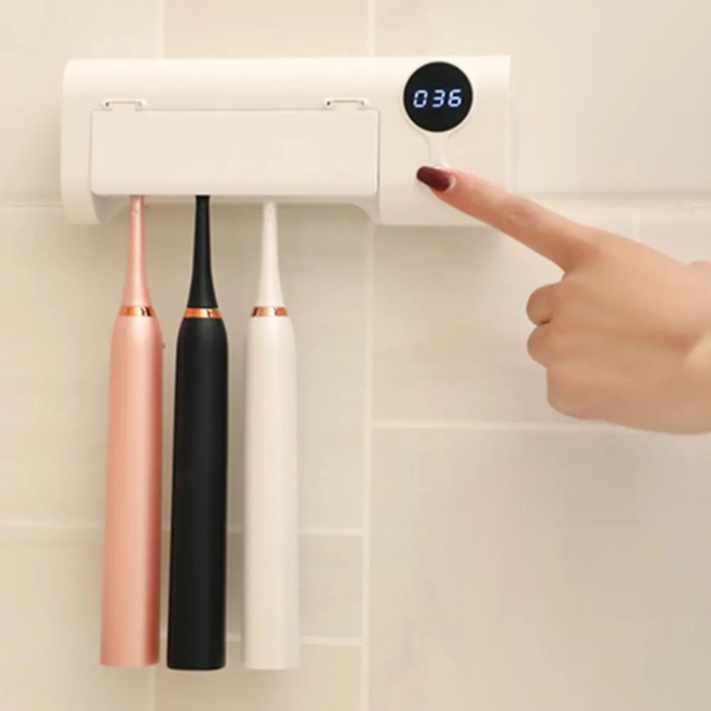 Держатель для ультрафиолетовых зубных щеток коробка чистки бритва бритья