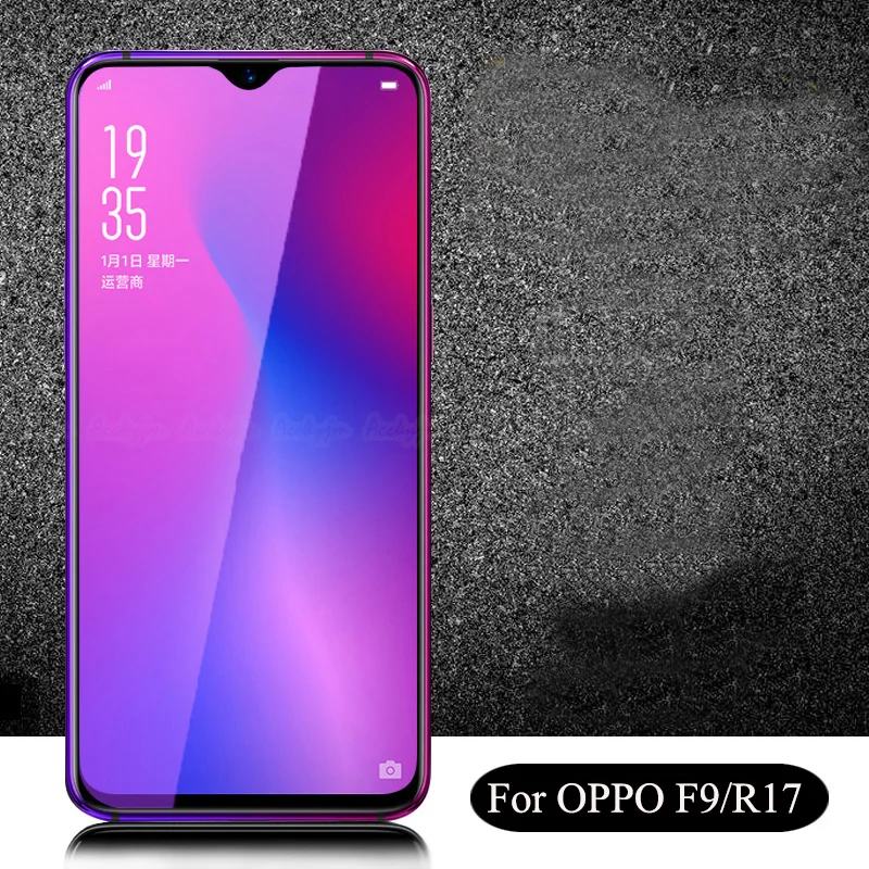 Защитная пленка для экрана OPPO F11 Pro F9 F9Pro K3 A9 A9X с защитой от синего цвета из закаленного стекла OPPO F9 R17 Pro F7 F5 R15X K1