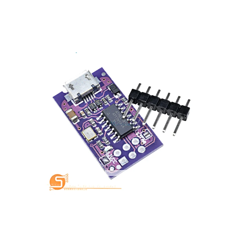 5V Micro USB крошечные AVR ISP ATtiny44 USBTinyISP программист модуль для загрузчик ардуино