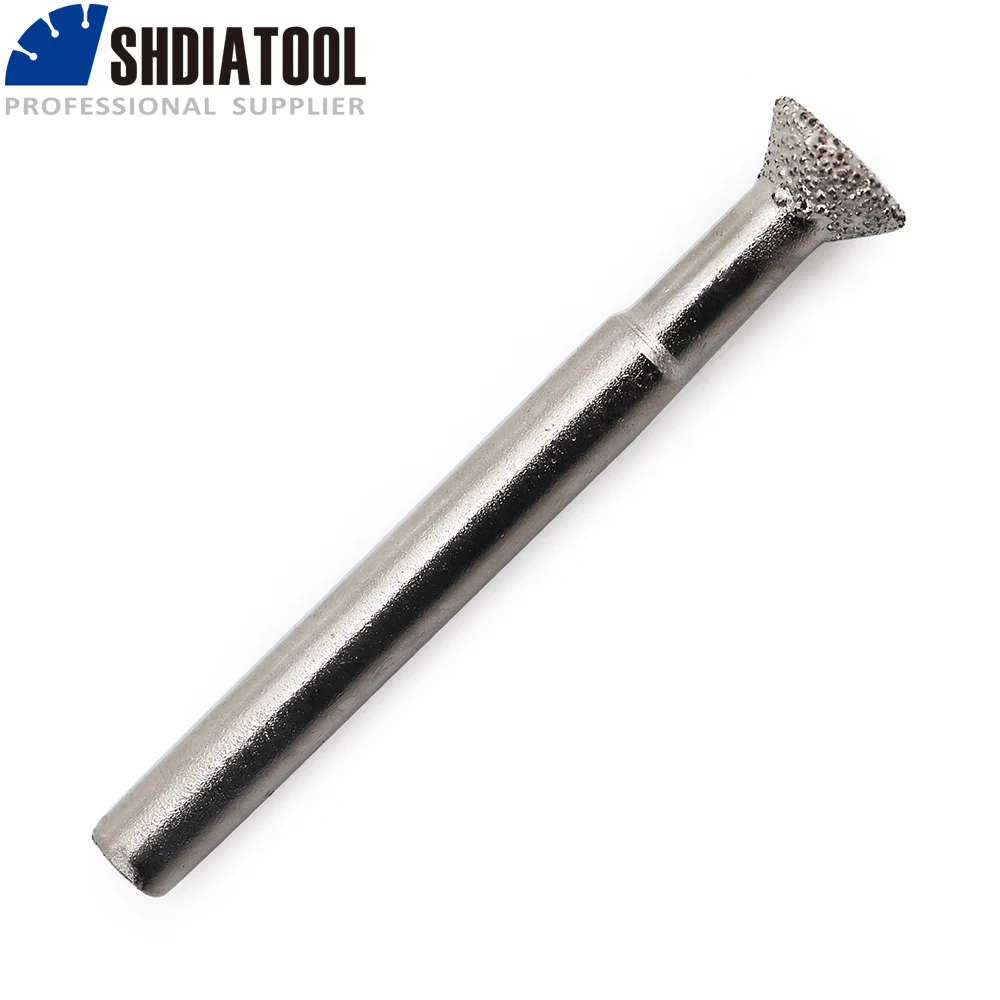 Diatool 20 шт./компл. #80 diamond спаяны заусенцы для камня бетона Керамика цилиндр с