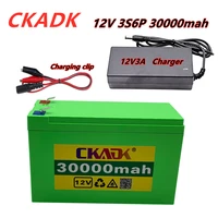 12v 30ah 18650 lithium battery pack 3s6p built in high current 20a bms for sprayers carts childrens electric vehicle batterie