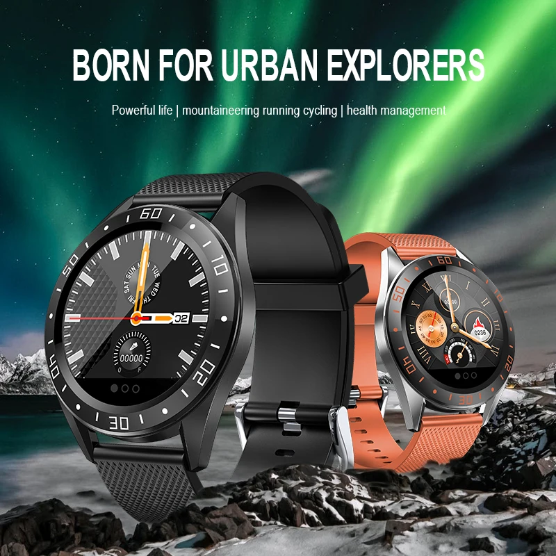 L8star Смарт-часы для iOS Android Bluetooth спортивные умные часы мужчин и женщин монитор