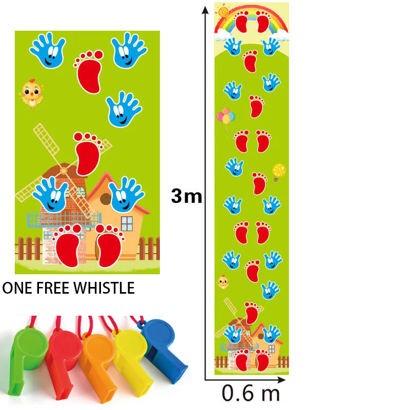 Коврик для прыжков дома и улицы игровой коврик Игрушки раннего развития в