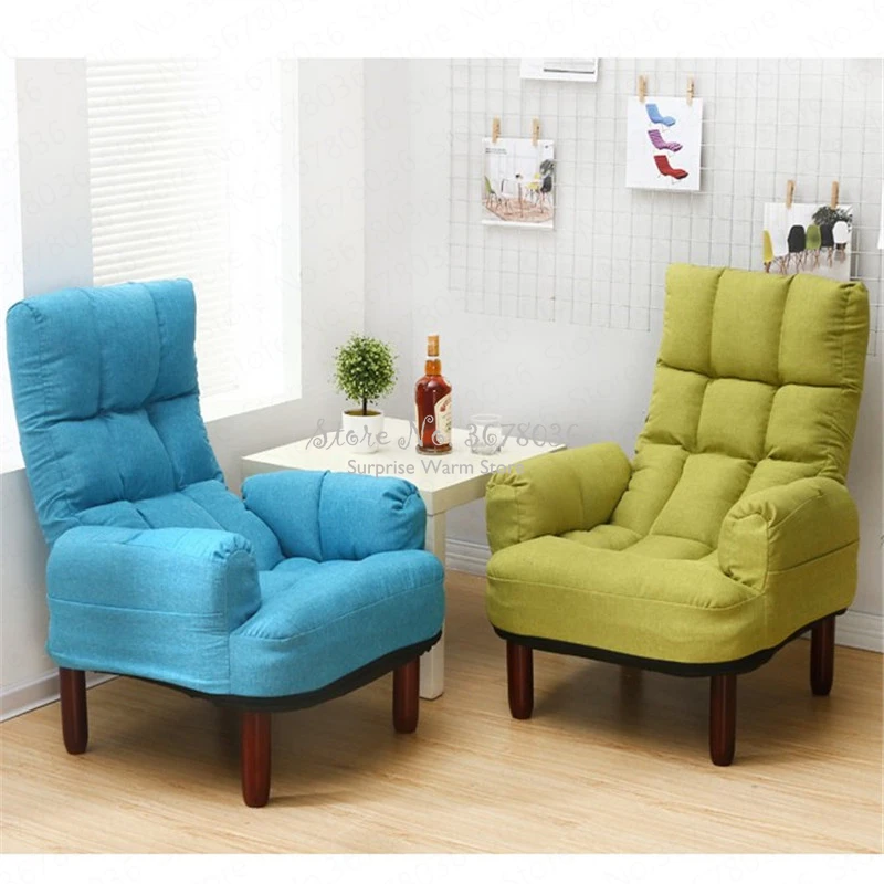 Многофункциональное складное кресло в японском стиле с татами одиночное ткань