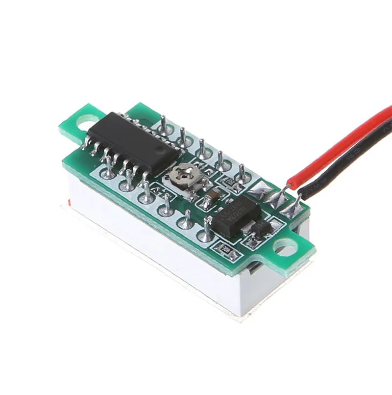 0.28 Inch DC 2.5V-30V 2 Wires Mini Digital Voltmeter Voltage Tester Meter LED Screen Electronic Parts Whosale & Dropship | Электронные