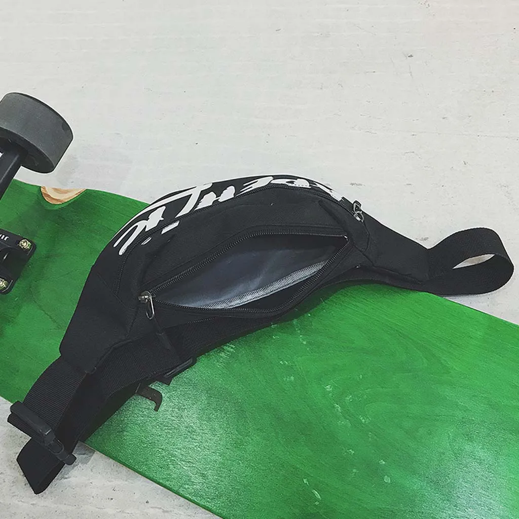 Женская поясная сумка с буквенным принтом дорожная на бретельках уличная 2020 для