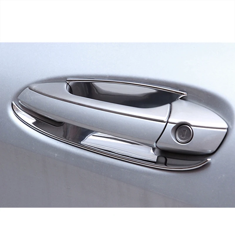 

8pcs Steel Door Handle Decorator Cover Trim For Mercedes-Benz ML Class 12-15 & GL Class 13-16 & GLS Class 2017 & GLE Class 16-17