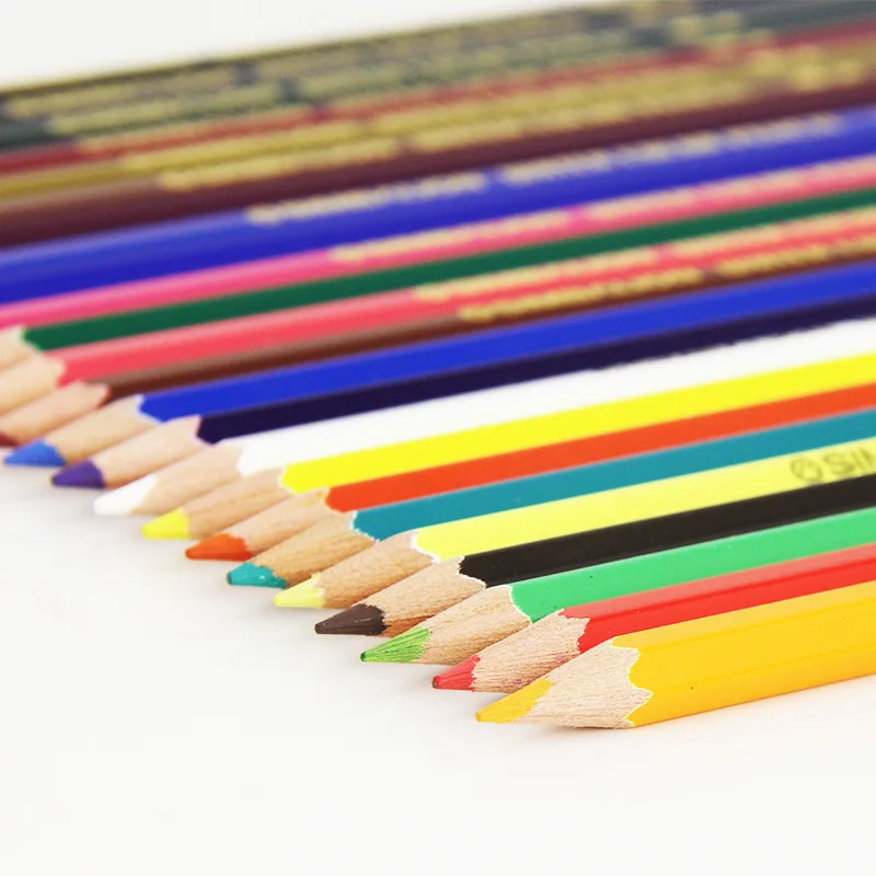 12/24/36 деревянные цветные карандаши prismacolor набор канцелярских принадлежностей для