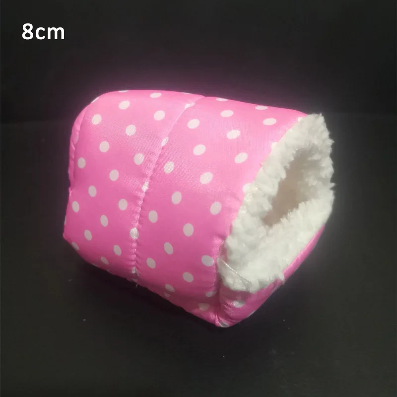 

For Hamster Cartoon Pattern Pet Products 1Pcs Mini Animal House Outing Travel Tools Cloth Nest Bed Keep Warm Portable