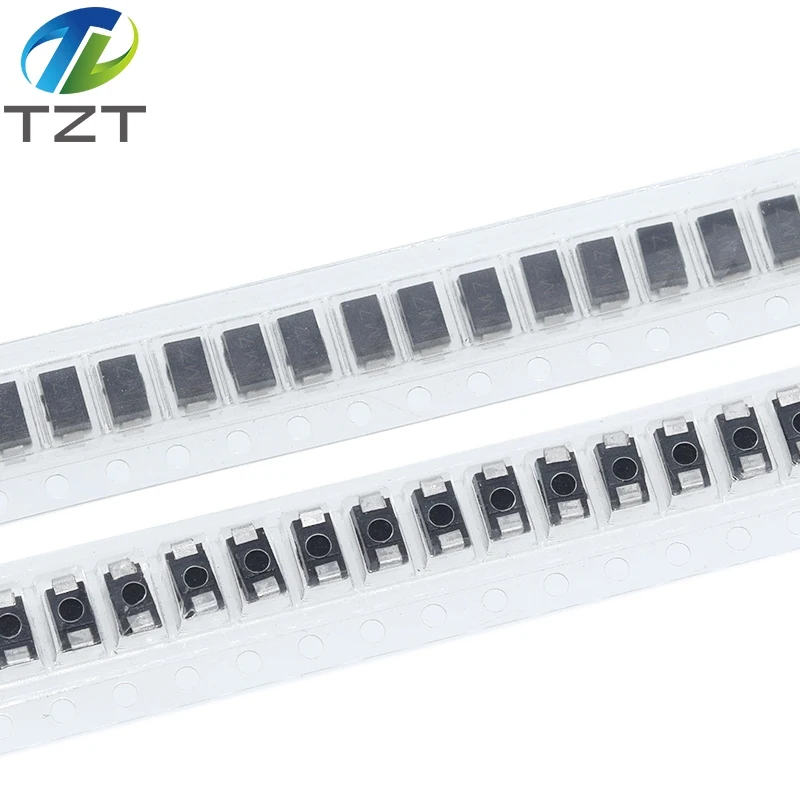 100 шт. SMD 1N4007 IN4007 выпрямительный диод 1A 1000V M7 4007 DO 41|diode 1a|rectifier diodein4007 rectifier diode |